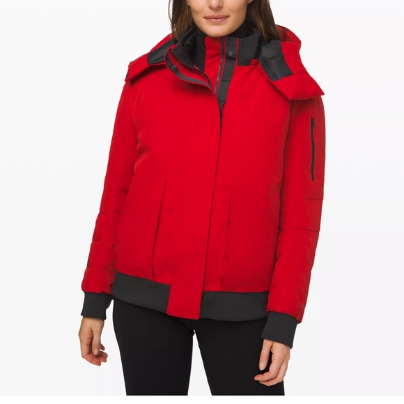 HOT RED Winter Jacket - Picture 4 of 4